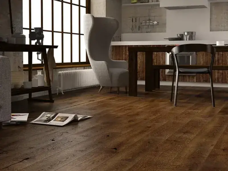 Трислоен паркет Barlinek Дъб Marsala Grande с лаково покритие