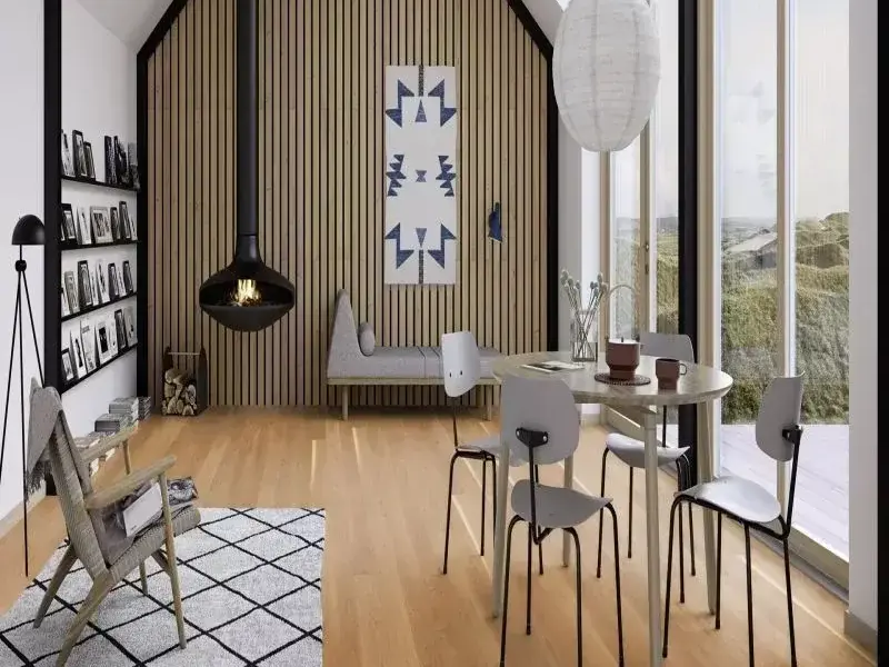 Трислоен паркет BOEN Oak Andante EIG835FD с лаково покритие