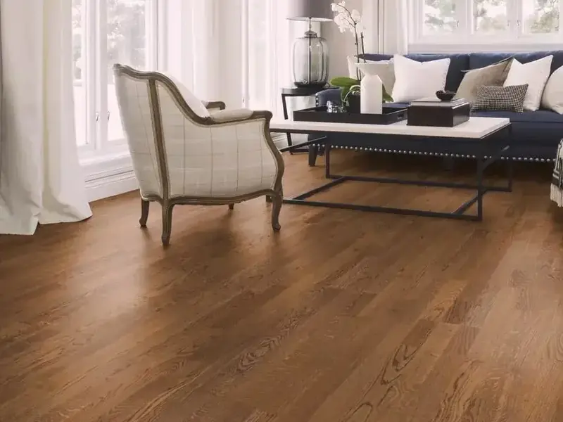 Трислоен паркет BOEN Oak California Vivace EWGL55TD с лаково покритие