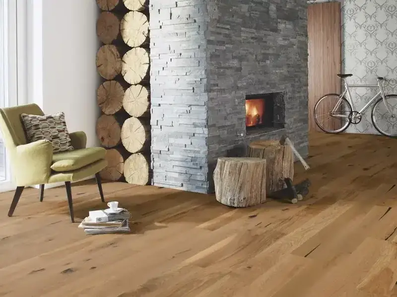 Трислоен паркет BOEN Oak Espressivo GBGDZKFD с омаслена повърхност