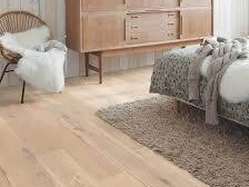 Трислоен паркет Quickstep №3014 Дъб Бадем бял 4V с омаслена повърхност