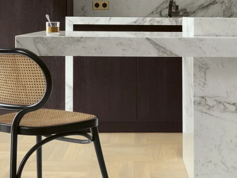Трислоен паркет Quickstep Disegno №4856 Дъб Крем