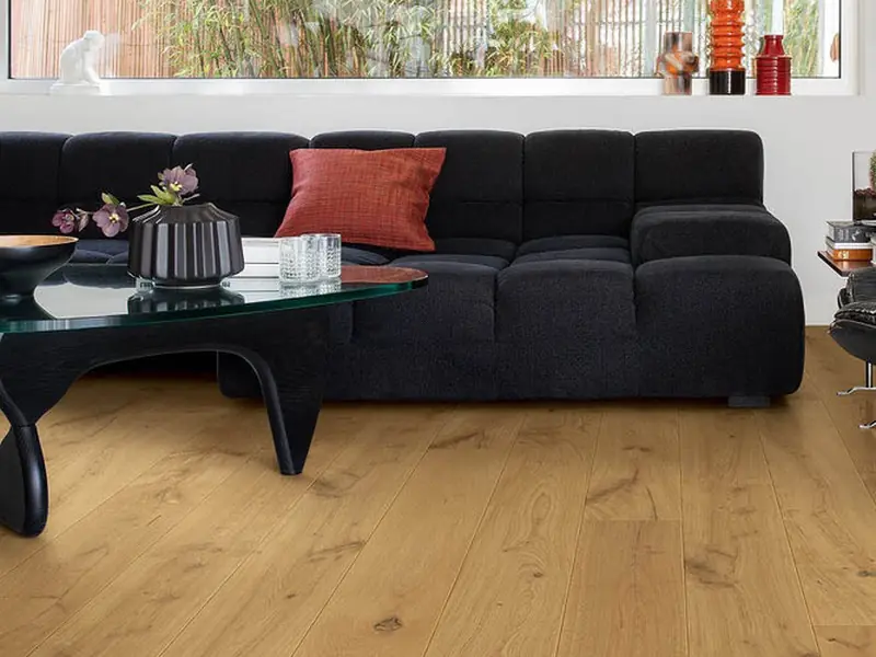 Трислоен паркет Quickstep №PAL3893S Дъб залез 4V